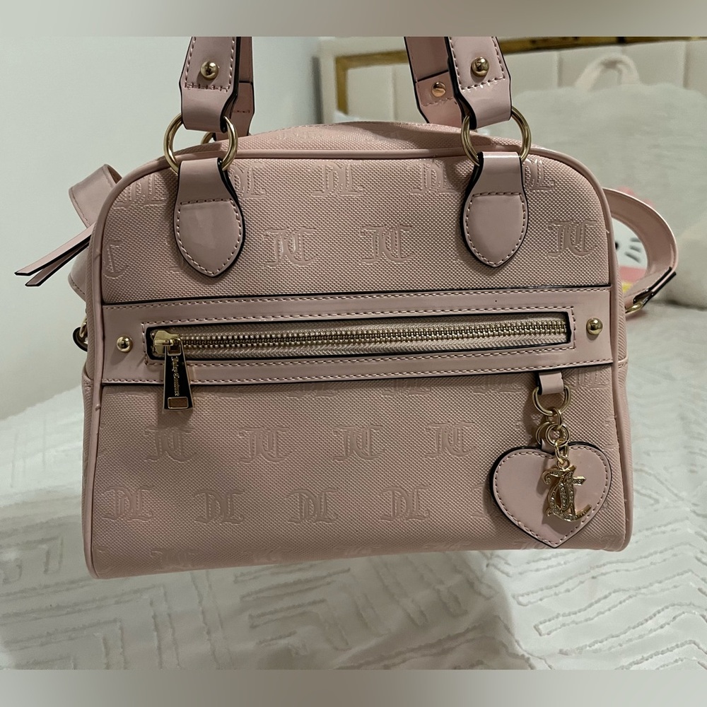 Juicy Couture pink bowler bag